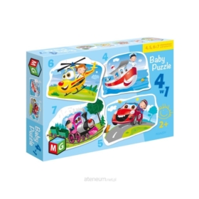 Baby puzzle pojazdy 05686
