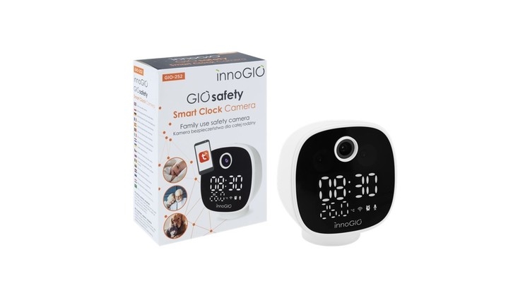INNOGIO KAMERA SMART CLOCK