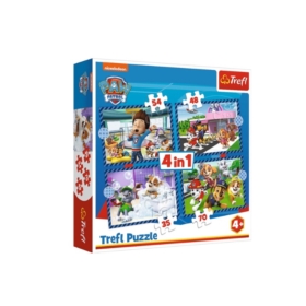 PUZZLE 4w1 Psie sprawy/Viacom PAW Patrol 34650