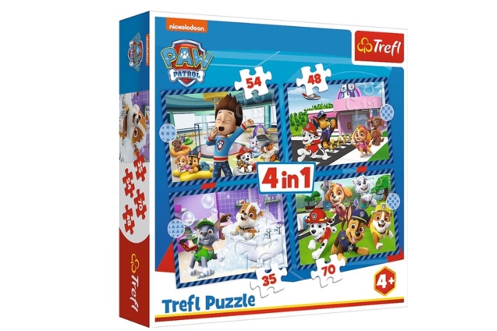 PUZZLE 4w1 Psie sprawy/Viacom PAW Patrol 34650
