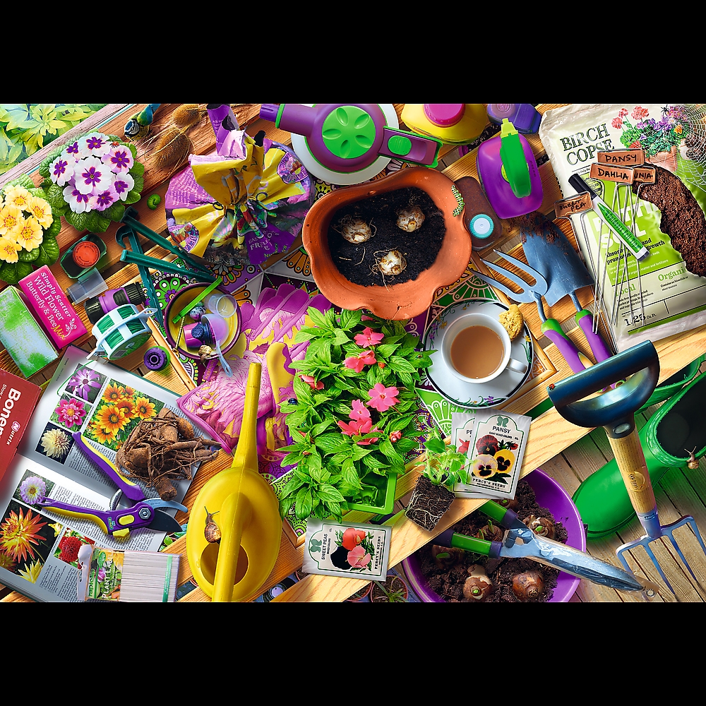 PUZZLE 1000 Porządki w ogrodzie 10927