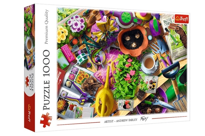 PUZZLE 1000 Porządki w ogrodzie 10927