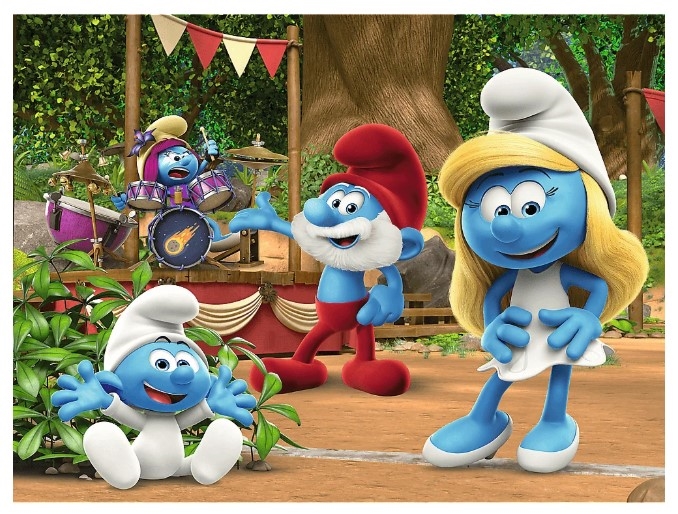 PUZZLE 30 Smerfetka i Smerfy 18312