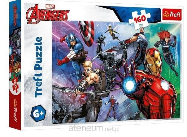 PUZZLE 160 Zawsze gotowi bohaterowie/Marvel 15424