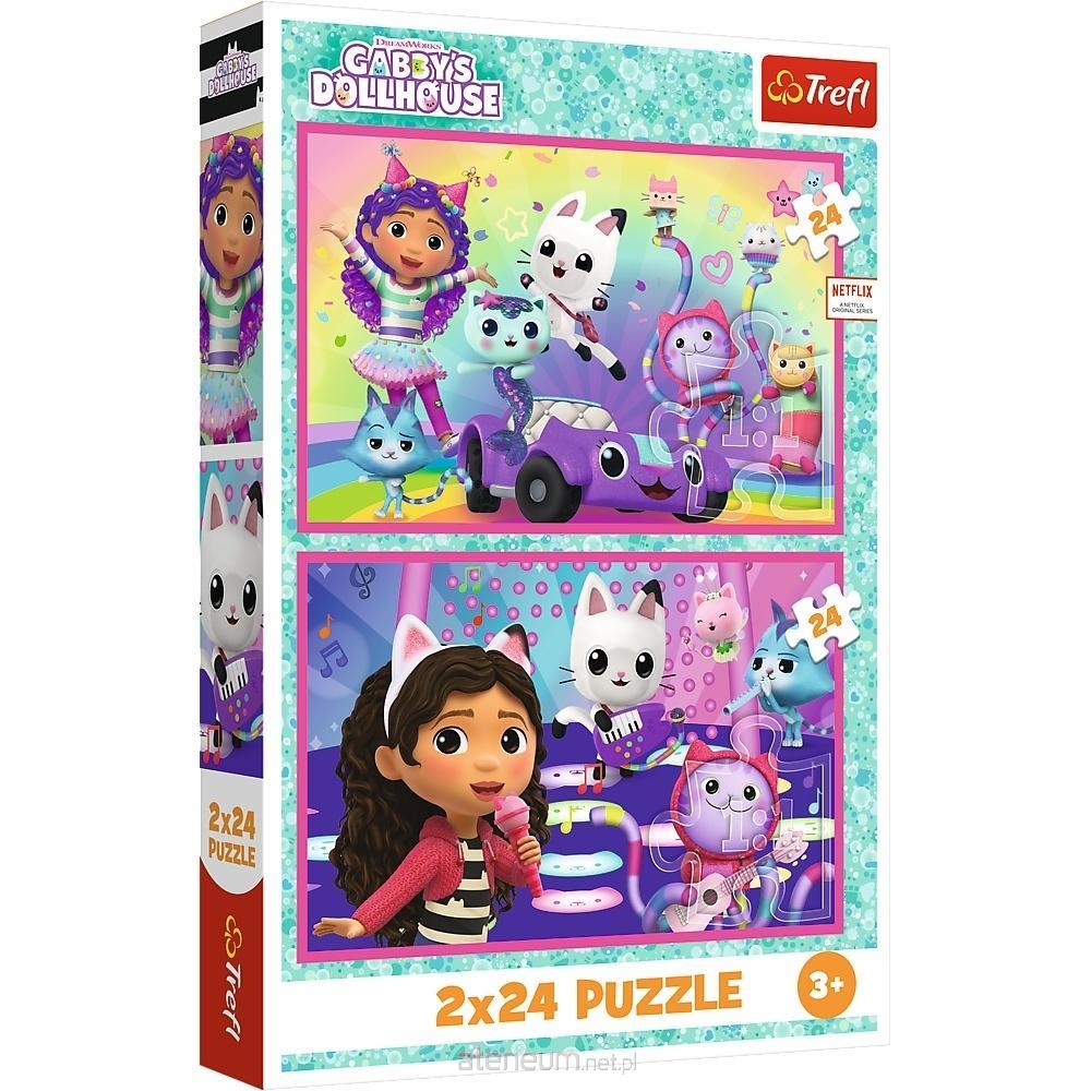 Puzzle - 2x24 - Zabawy z Gabby - Universal Gabbys