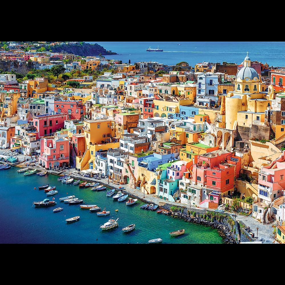 PUZZLE 500 Procida, Kampania, Włochy 37477