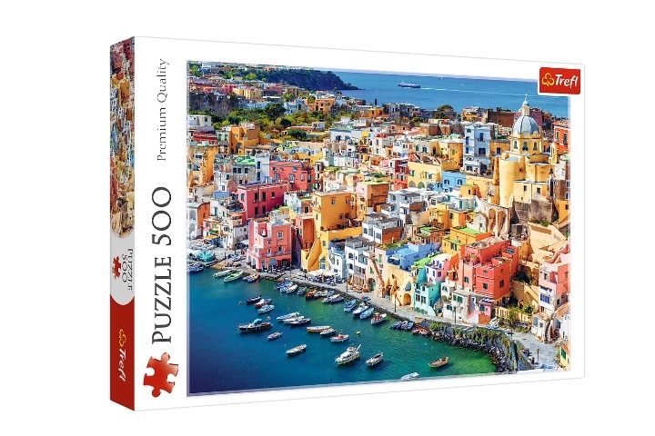 PUZZLE 500 Procida, Kampania, Włochy 37477