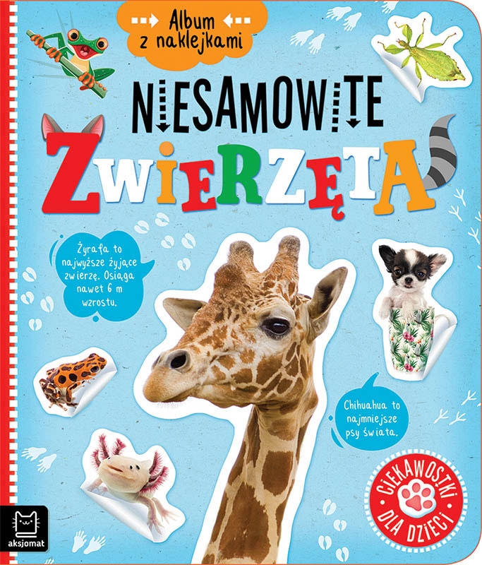 Album z naklejkami Niesamowite zwierzęta 33219