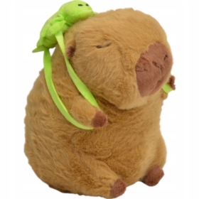 Kapibara średnia 31cm z plecaczkiem 00023