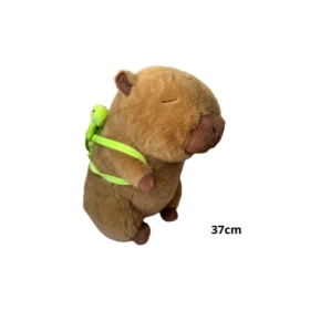 Kapibara duża 37cm z plecaczkiem 00030