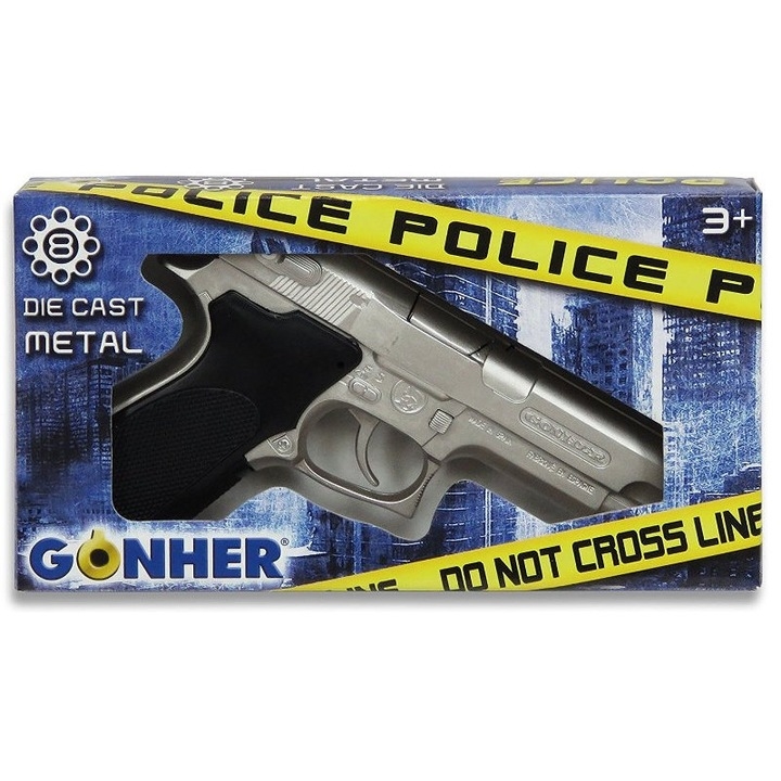 GONHER pistolet metal policjanta 8nab 45/0 04507