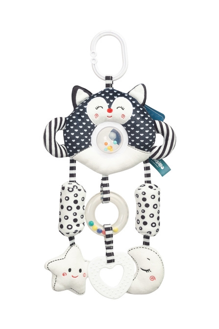 BLACK&WHITE ZABAWKA PODRÓŻNA KOTEK