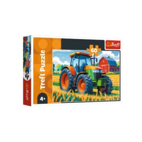 Puzzle 60 Pojazd rolnika TREFL