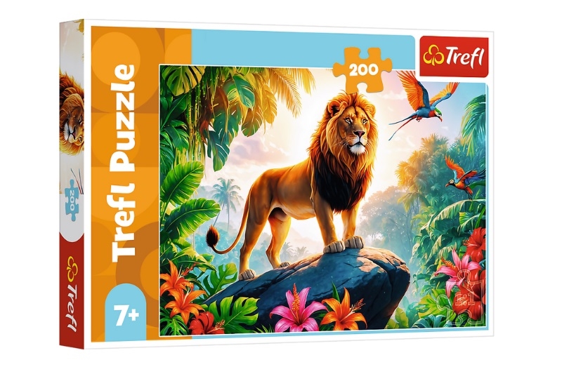 Puzzle 200 Król dżungli 13329