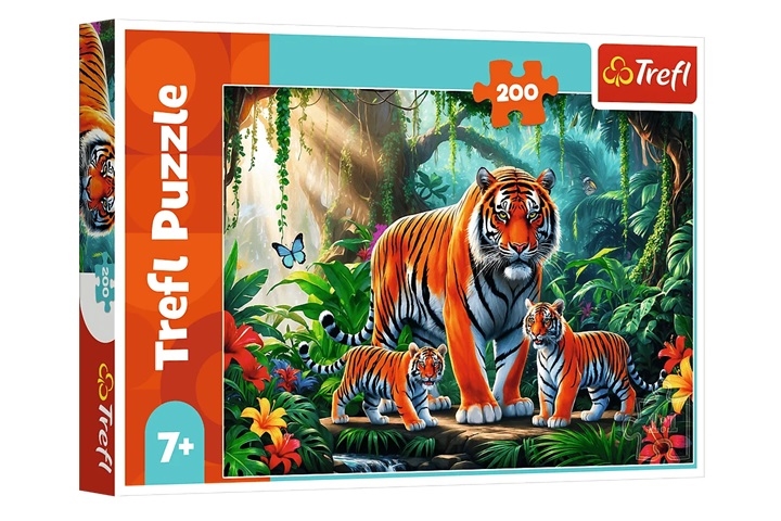 Puzzle 200 Tygrysie zwyczaje 13330