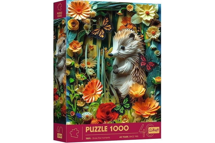 Puzzle 1000 Paper Art: Jeż 40042