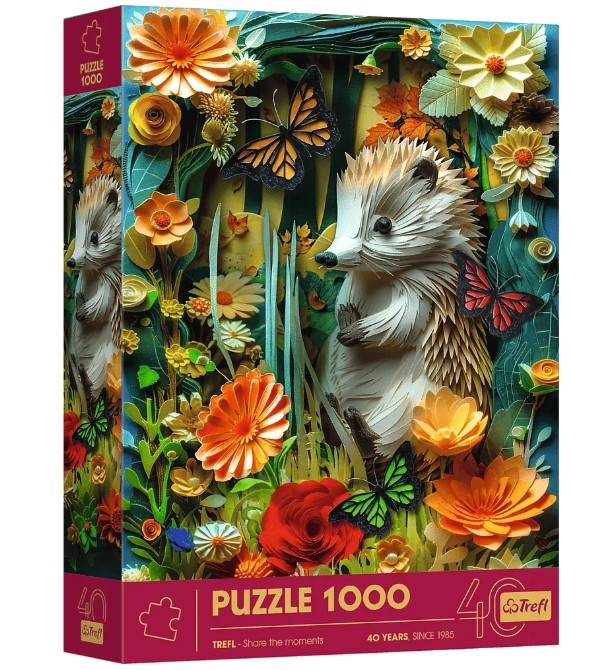 Puzzle 1000 Paper Art: Jeż 40042