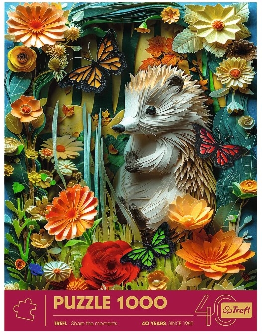 Puzzle 1000 Paper Art: Jeż 40042