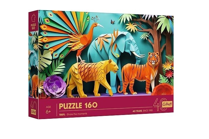 Puzzle 160 Paper Art: Dżungla 40051