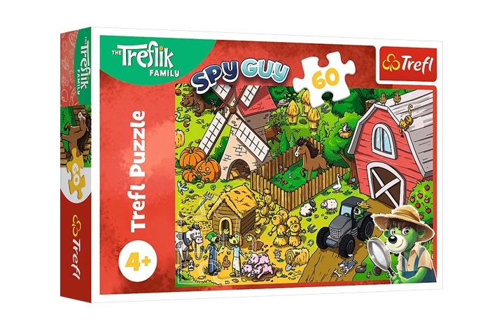Puzzle 60 Wesoły dzień Treflików 17402
