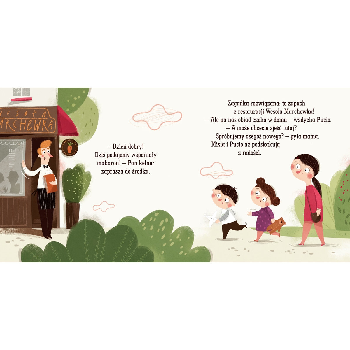 Pucio zostaje kucharzem, czyli o radości...