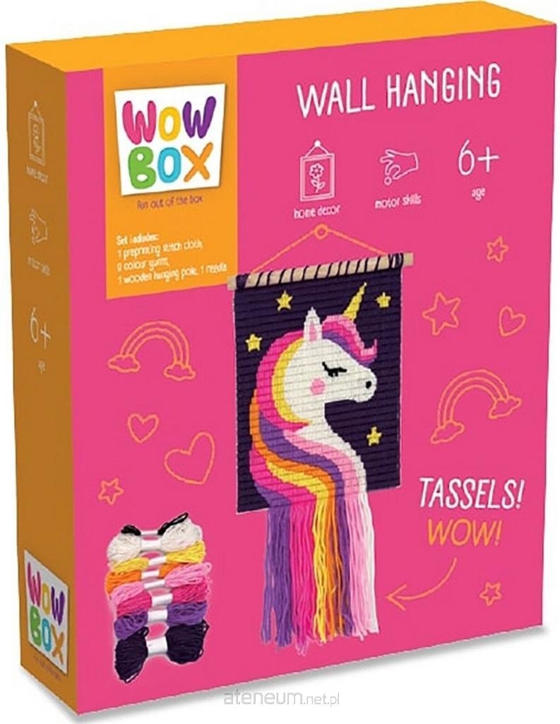 Wow Box. Zestaw makrama Jednorożec