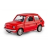 Kolekcja PRL Fiat 126p czerwony