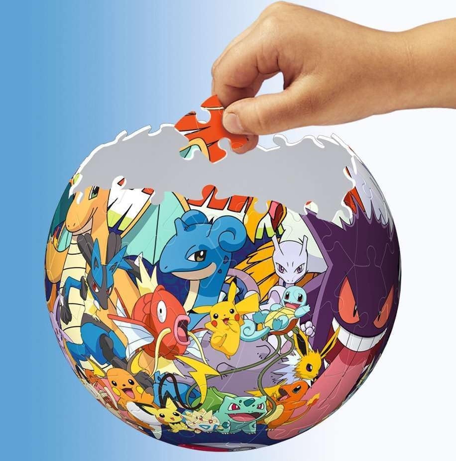 Puzzle 3D 72 Kula Pokemon
