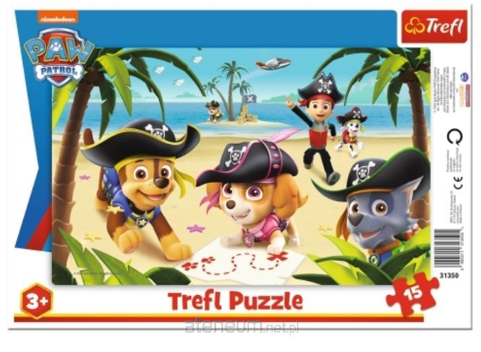 Puzzle ramkowe 15 Przyjaciele z Psiego Patr. 31350