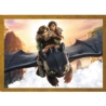 PUZZLE 4w1 Smocze dni HowToTrainYourDragon 34678