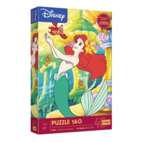 PUZZLE 160 40lecie Trefl-Mała Syrenka 40056