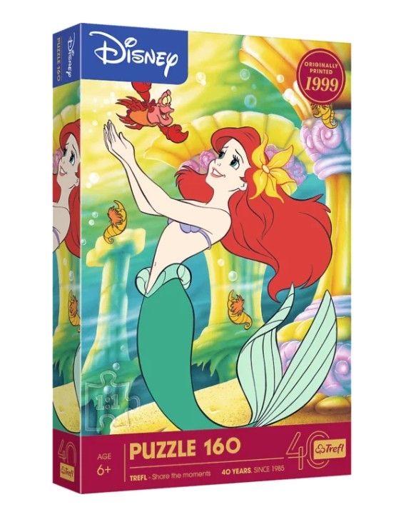 PUZZLE 160 40lecie Trefl-Mała Syrenka 40056