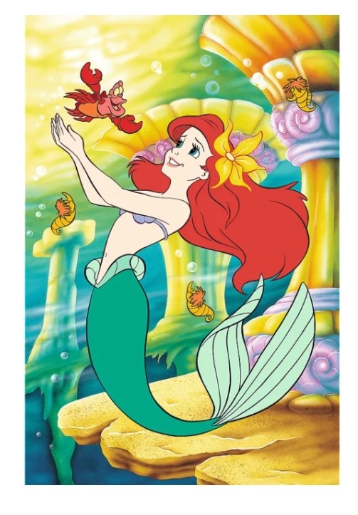 PUZZLE 160 40lecie Trefl-Mała Syrenka 40056