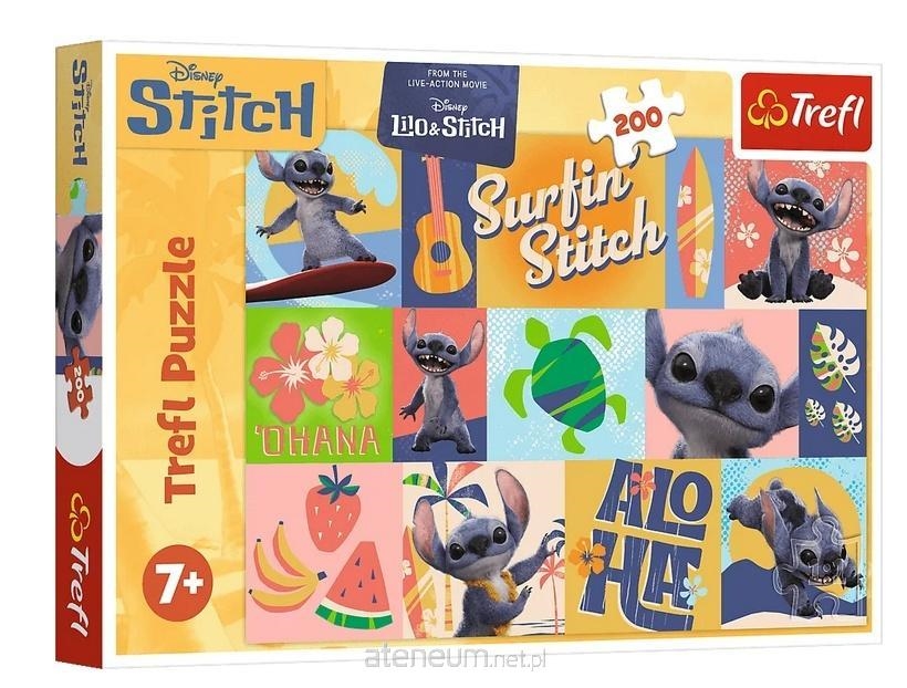 PUZZLE 200 Hawajskie przygody /Disney Stitch 13331