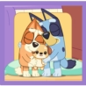 PUZZLE 3w1 Poznaj Bluey /BBC Bluey 34895