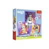 PUZZLE 3w1 Poznaj Bluey /BBC Bluey 34895