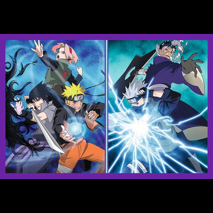 PUZZLE 2x200 Ninja z Wioski Ukrytego Liścia 13333