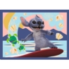 PUZZLE 4w1 Wakacje na Hawajach/Disney Stitch 34666