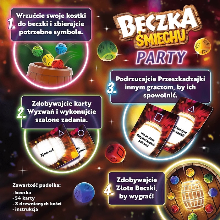 GRA Beczka śmiechu Party 02825