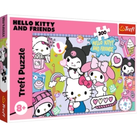 PUZZLE 300 Szalone trio? / Hello Kitty 23039