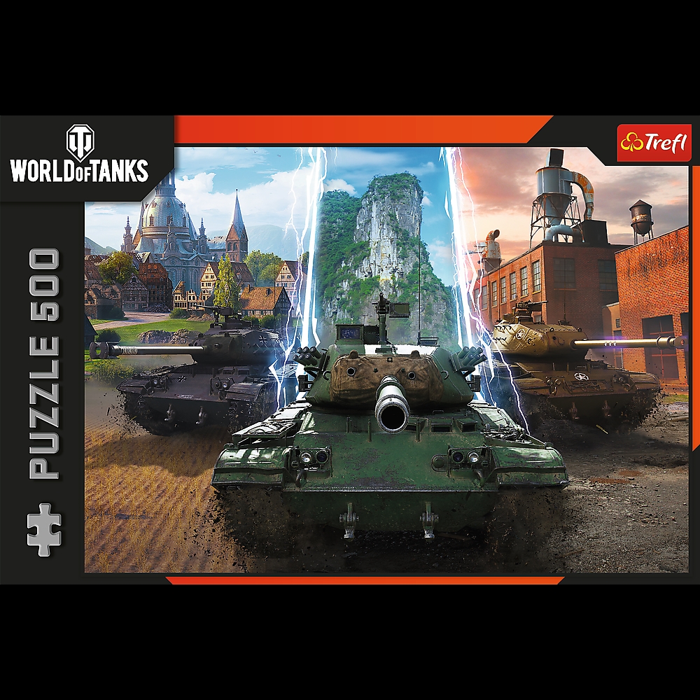 Puzzle 500 World of Tanks: Czas na akcję!37535