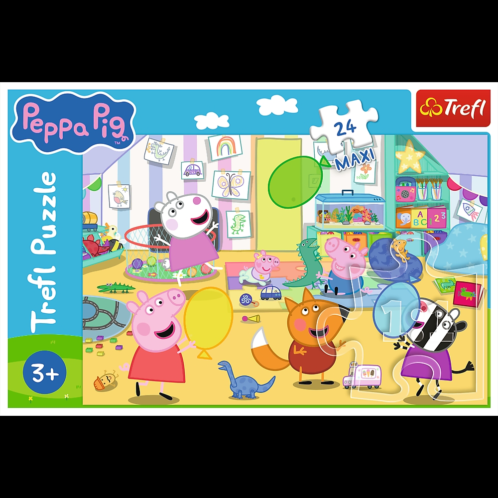 Puzzle 24 Maxi Piękna Peppa 14367