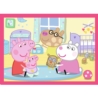 Puzzle 4w1 Peppa uwielbia przygody 34672