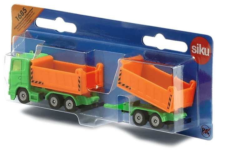 1685 SIKU CIĘŻARÓWKA Z PRZYCZEPĄ