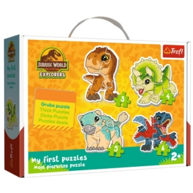 PUZZLE BABY CLASSIC Urocze dinozaury /JW 36138