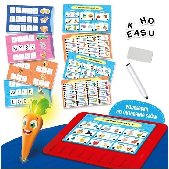 Lisciani Carotina Poznaję słowa PL102327 12876