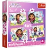 PUZZLE 4w1 Gabby przygoda 34670
