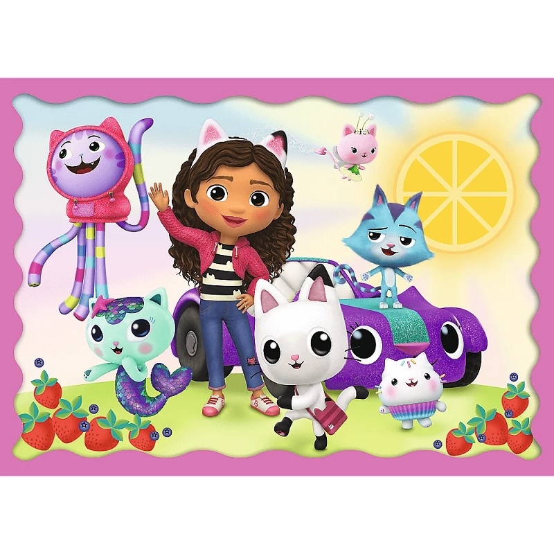 PUZZLE 4w1 Gabby przygoda 34670