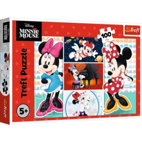 Puzzle 100 Zabawna Minnie 16517