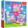 Puzzle 3w1 Zwyczaje świnki Peppy 34893